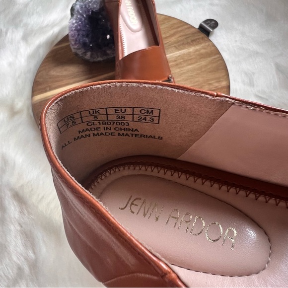 Jenn Ardor Brown Slip-on Penny Loafers Size 7.5 - Picture 12 of 13